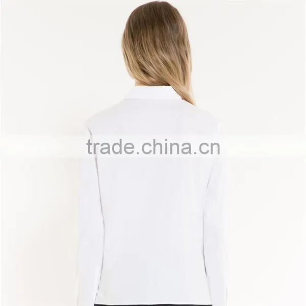 Concealed Button Fastening Straight Cut Classic Collar Poplin Shirt photo-5