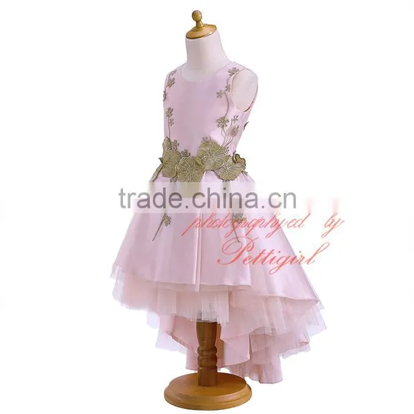Blush Pink Wedding Dress Girls Dresses Size 8 photo-2