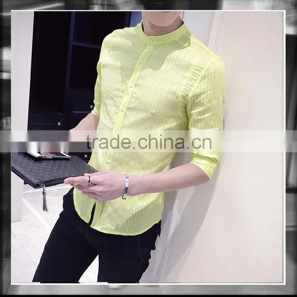 Cultivate One's Morality 5 Minutes of Pure Color Sleeve Shirt photo-3