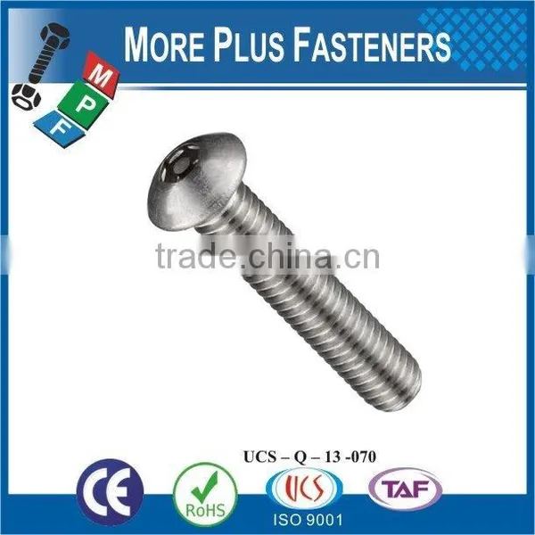 Made In Taiwan High Quality Security Screws Stainless Steel Screw Hex Soclet Pin Head photo-4