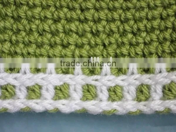 Crochet Farm Hat With Picket Fence Border Baby Diy Handmande Hat Sets photo-3