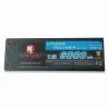 Lithium Polymer Battery 7.4V/6,000mAh With 60C Discharge Rate, Suitable for RC Toy and Hobby