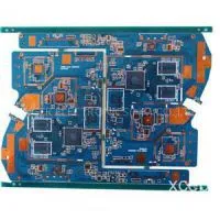 14 Layer Bule Soldermask 300265mm ENIG Multilayer Customized PCB Board