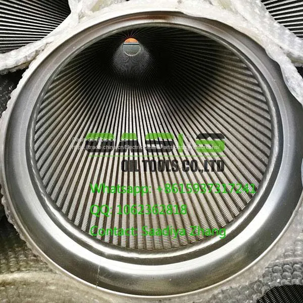 Stainless Steel Johnson Screen Pipe/Wire Wrapped Screen/wedge Wire Screen Pipe for Water Well Drilling photo-4