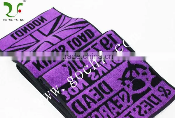 100% Cotton Yarn Dyed Jacquard Gym Towels photo-5