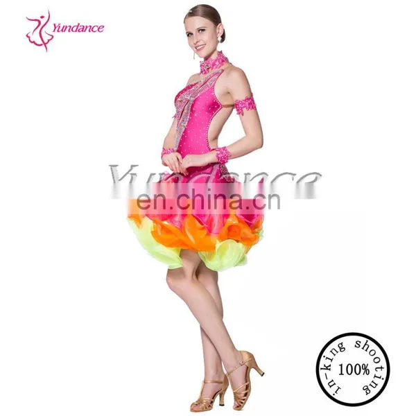 L-10212 China Manufacturer High Quality Free Size Latin Costumes for Women photo-4
