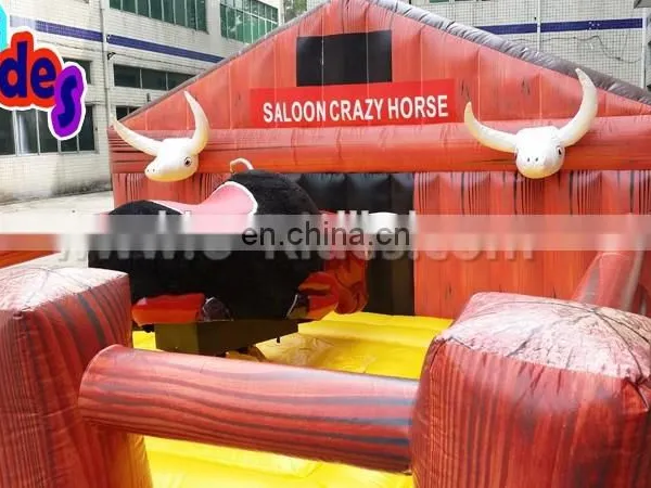 Big Body Inflatable Mechanical Rodeo Bull photo-4