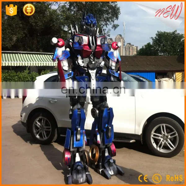 Anmie Mascot Character Superhero Optimus Prime Halloween Cosplay Costume photo-5