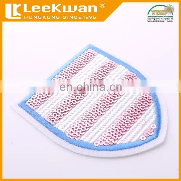 Excellent Hand Sequin Embroidery Patches for Uniform photo-5