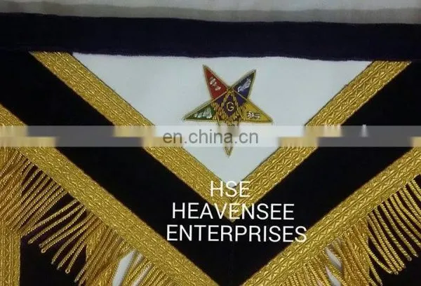 MASONIC REGALIA GRAND PATRON APRON PURPLE photo-5