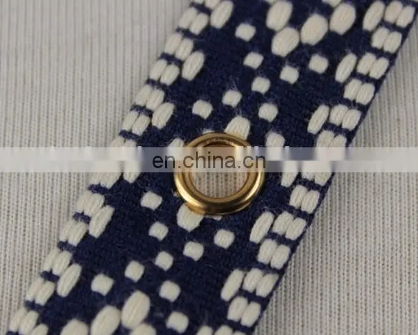 Wholesale Polyester Jacquard Ethnic Eyelet Ribbon Trim photo-6