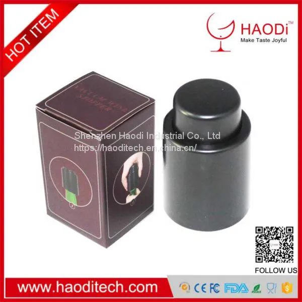 HD-JS0004 Vacuum Wine Stopper Wine Saver Vacuum Pump Preserver Remove Air and Vacuum Seal photo-5