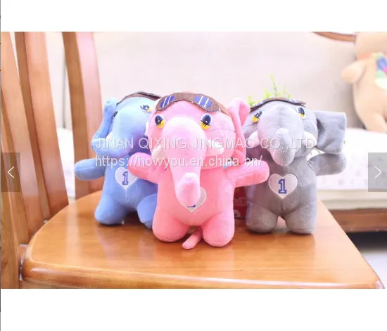 Cute Keychain Plush Toy Elephant Tiny Custom Little Doll photo-5