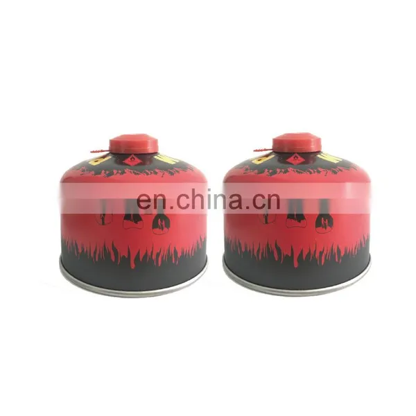 Hebei Screw Valve Butane Gas Cartridge and Propan Butane Gas 450g photo-6