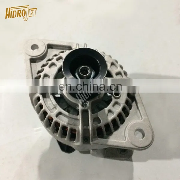24V /80A / 10RK Alternator B0201 for D6D EC210 EC240 EC290 Engine photo-2