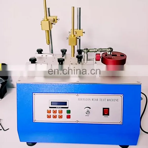 Automatic abrasion testing equipment device apparatus