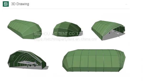 High Quality Military Hangar Tent;helicopter Hangar Tent,military Trade Show Tent ,military Warehouse Tent for Sale