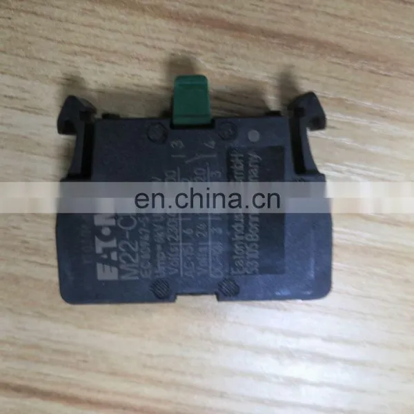EATON Switch Button Contactor Accessories 2 Poles Auxiliary Contact M22-CK10 photo-3