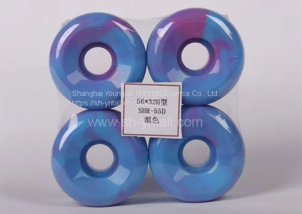 pu Wheels for Skate Board 56*32H PU Skateboard Wheels Supplier Best Skateboard Wheels for Street photo-4