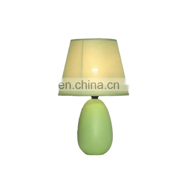 Nordic Good Item Restaurant Hotel Office Home Decor Modern White Matte Table Lamps Ceramic Base With Custom Logo photo-4