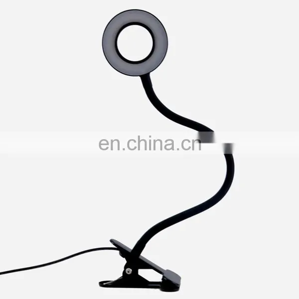 DDP Terms High Quality USB Power Led Desk Lamp Foldable Clip on Bedside Reading Night Light Dimmable LED Table Lamp photo-2