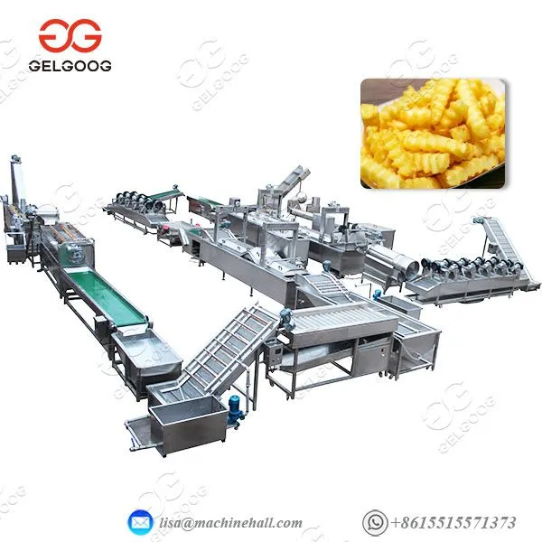 Fresh Potato Chips Making Machine French Fries Making Machine photo-2