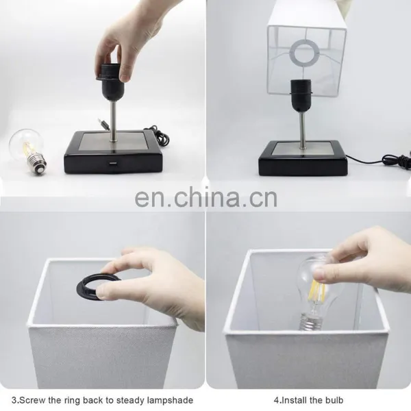 Unique Design Good Remember Function Residential Classic Table Lamp photo-3