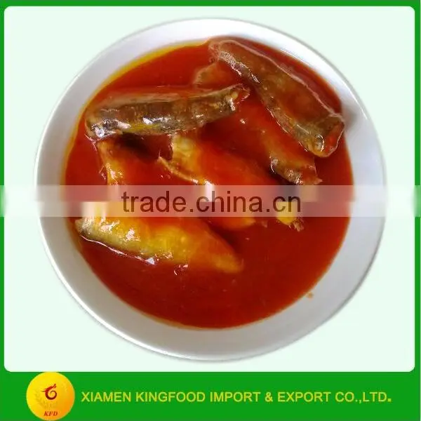 425g Canned Sardine With Chilli Tomato Sauce, Free Sample photo-2