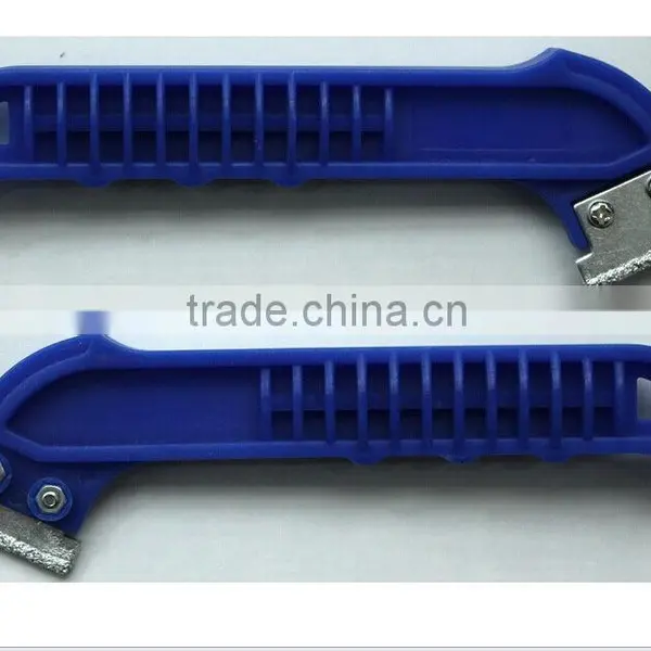 Clean Tile Grout Scraper With Replaceable Carbide Grit Blades photo-4