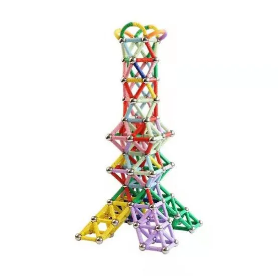 Color Magnetic Stick Changeable Building Blocks Set Children's DIY Building Construction Magnetic Block Toys photo-2
