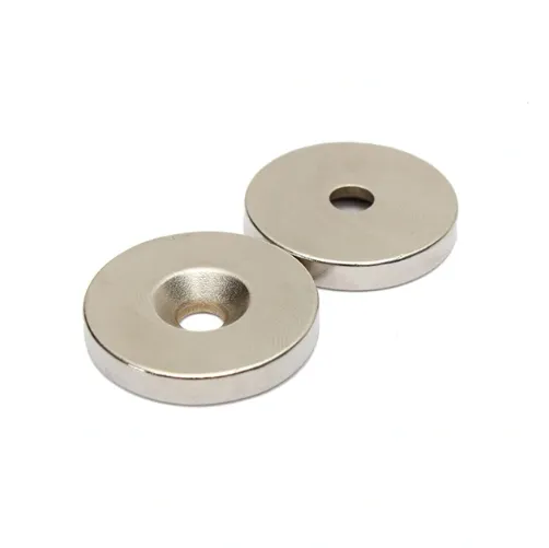 Custom-Made Permanent Round Countersunk NdFeB/Neodymium Magnet photo-4