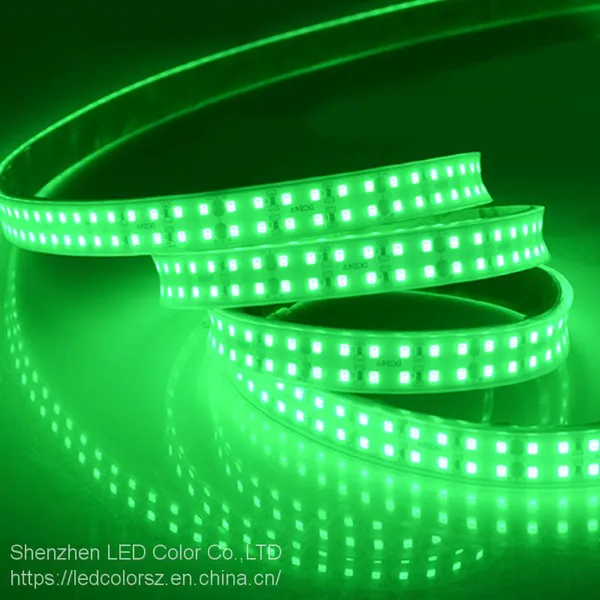 Green Lighting Led Strip 24v IP65 15mm Width PCB Led Strip photo-4