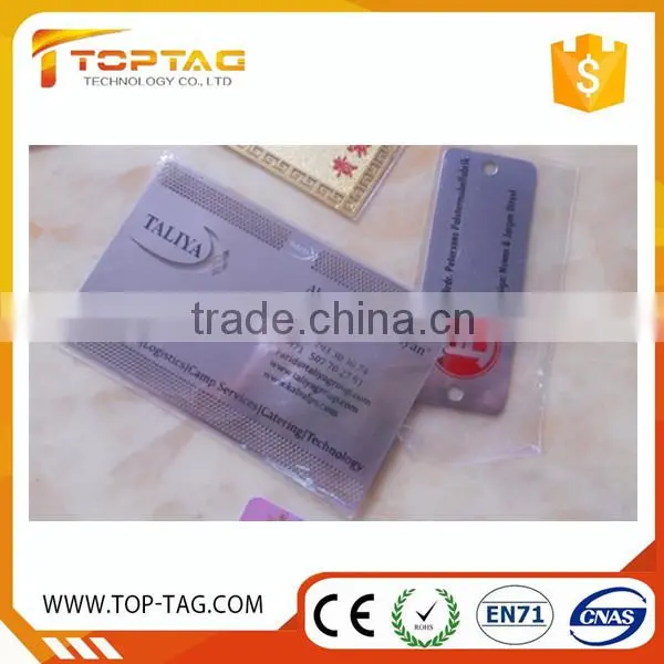 Promotional Black Stainless Steel Metal Business Card For VIP photo-5