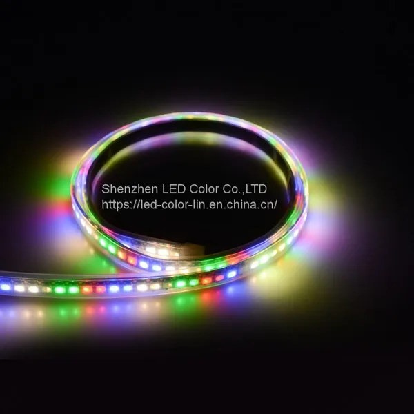 Christmas Lights Waterproof RGB 5050 WW 144 LED LC8812B Led Stirp photo-3