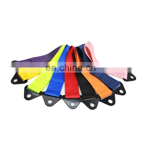 Fashional Colorful Car Tractor Racing Hook Tow Adjustable Strap Auto Spare Parts photo-2