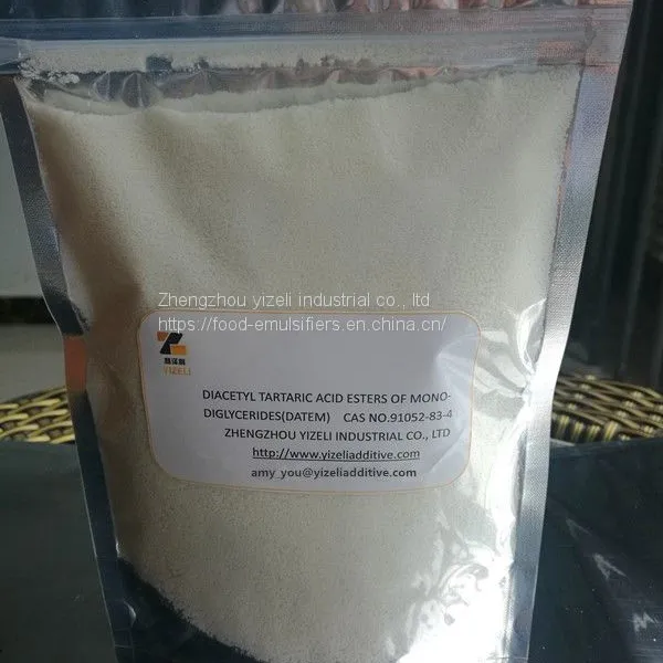 Emulsifier Diacetyl Tartaric Acid Esters of Mono and Diglycerides - DATEM - E472e Dough Enhancer Fine Powder