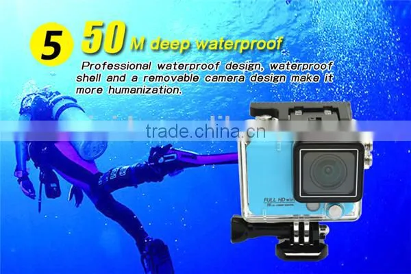 1920x1440P@30fps 2K Waterproof WIFI Sport Camera X5 With 170 Degree Wide Angle, Slow Motion/Time Lapse & RF Remote Control photo-5