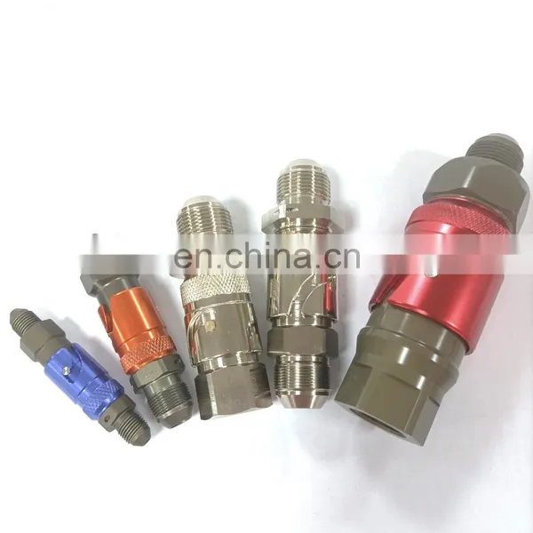 Beisit High Quality Pressure Release Quick And Dry Disconnect Couplings 3an 5an 8an 10an 12an photo-2