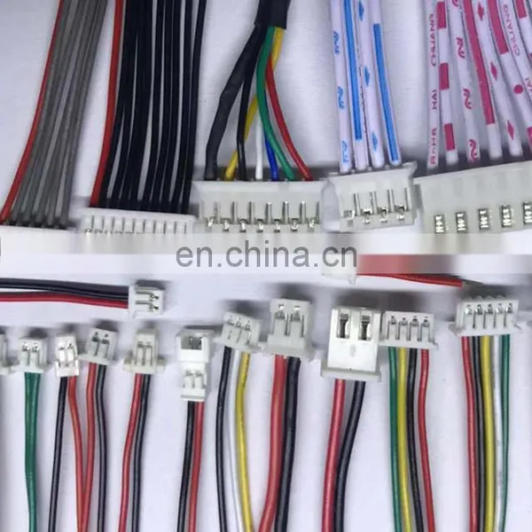 Custom Cable Assembly 2pin-10pin Xt60 Male Connector With 14awg End Tinned Double Glue Connector Harness Cable photo-3
