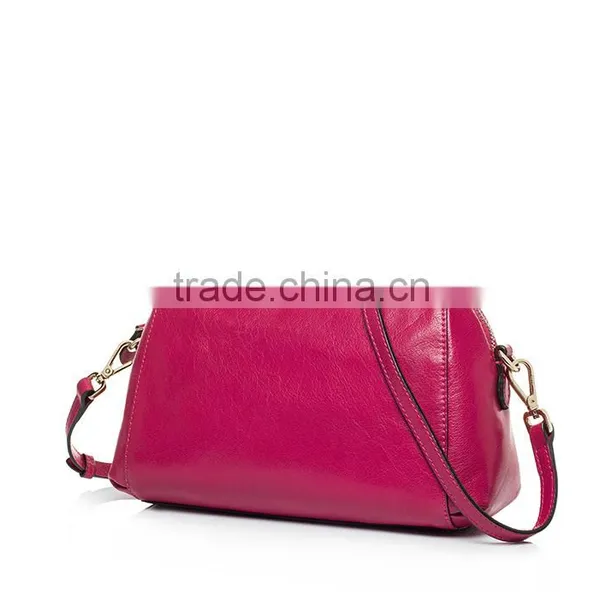 High Quality Genuine Leather Ladies Crossbody Shoulder Bag Women Small Leather Bag photo-2