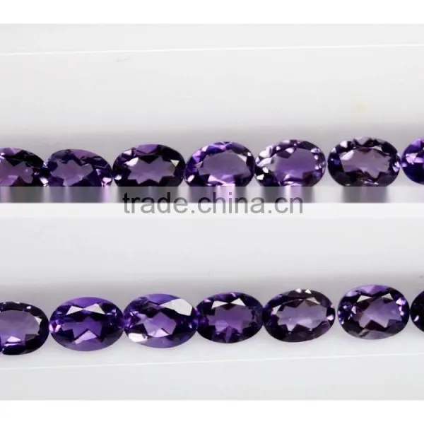 7x5mm Oval Amethyst From Brazil Loose Gemstones photo-2