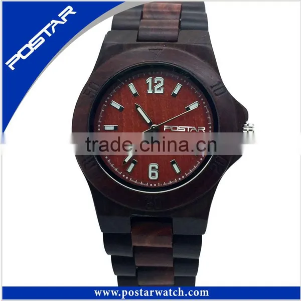 Japan Movement New Environmental Wooden Fashion Watch 2016 photo-2