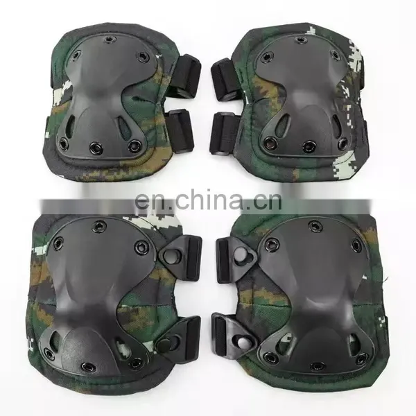 Wholesale Outdoor Sports Protection Field Training Style Tactical Elbow Knee Pads for Hunting photo-5