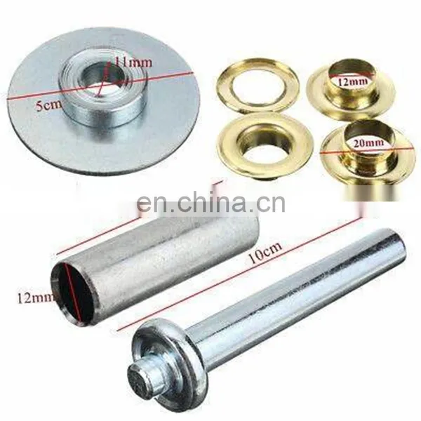 23/13mm Oval Grommet Eyelet Metal For Tarps Tarpaulin photo-4
