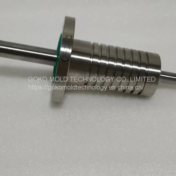OEM Factory Turning-milling Compound CNC Machining MHD Stainless Steel Seal Shaft photo-2