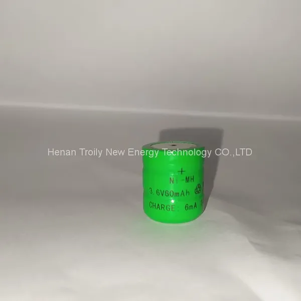 TROILY Ni-MH Button 60mAh 3.6V Rechargeable Battery Pack photo-3
