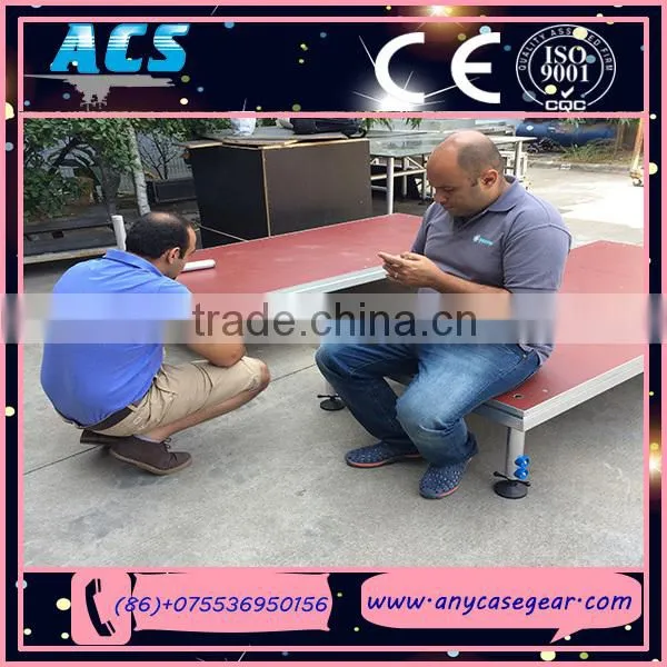 ACS Adjustable 0.7m-1.2m Aluminum Stage, Outdoor Stage With TUV Certificate photo-4