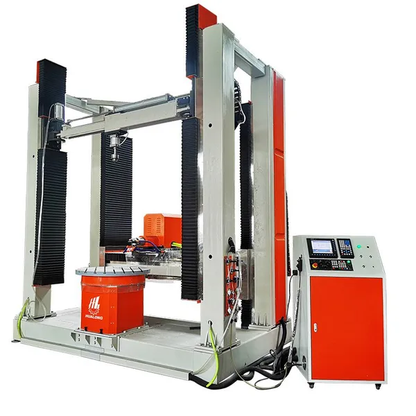 HLSD3-1525 Dialead Four Axis Stereo Engraving Machine for Stone Statue