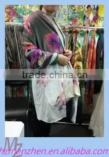 OEM Printed Silk Scarf For Women