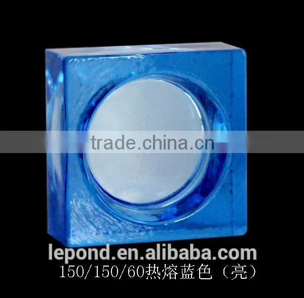 Colored Glass Brick/ Glass Block for Curtain Wall / Lightweighe Building Material photo-4